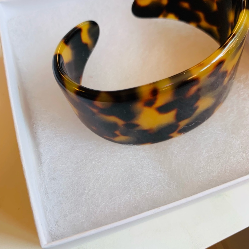 Tortoise Shell Cuff Bracelet